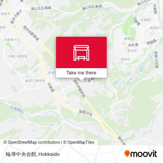 輪厚中央会館 map