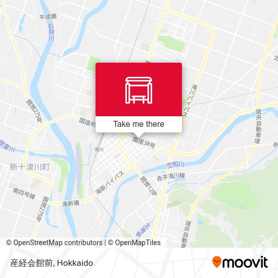 産経会館前 map