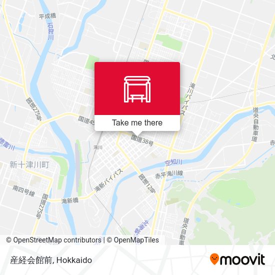 産経会館前 map