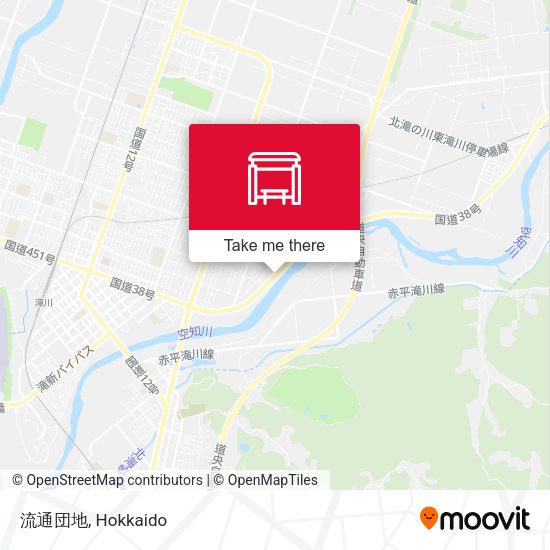流通団地 map