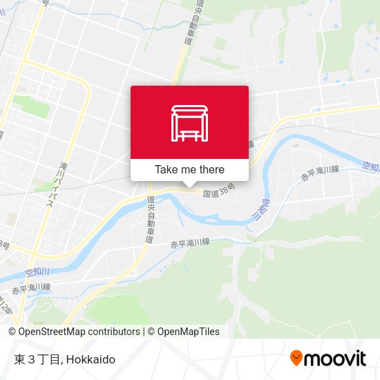 東３丁目 map