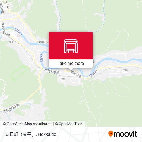 春日町（赤平） map