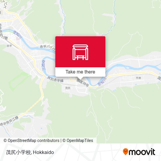 茂尻小学校 map