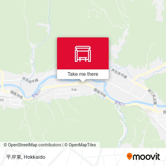 平岸東 map