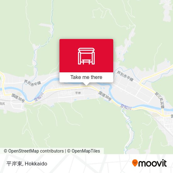 平岸東 map