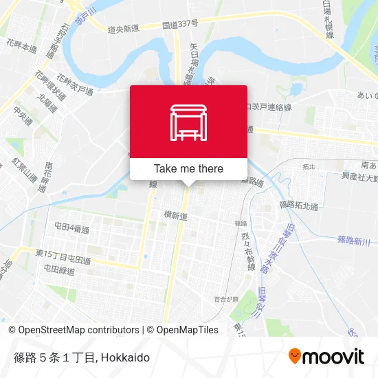 篠路５条１丁目 map