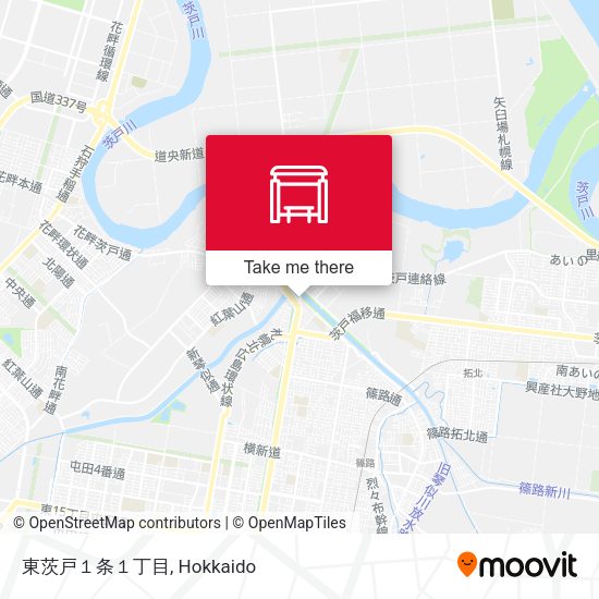 東茨戸１条１丁目 map