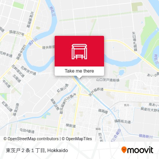 東茨戸２条１丁目 map