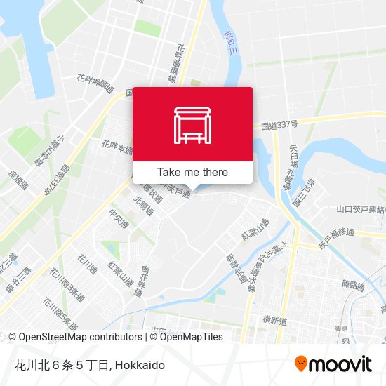 花川北６条５丁目 map