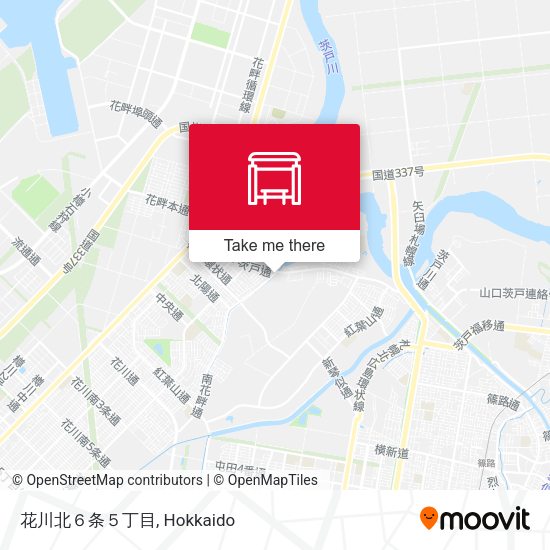 花川北６条５丁目 map