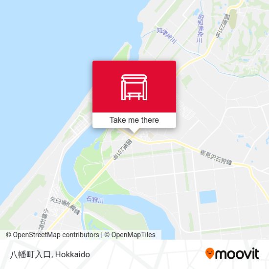 八幡町入口 map