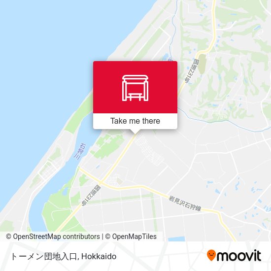 トーメン団地入口 map
