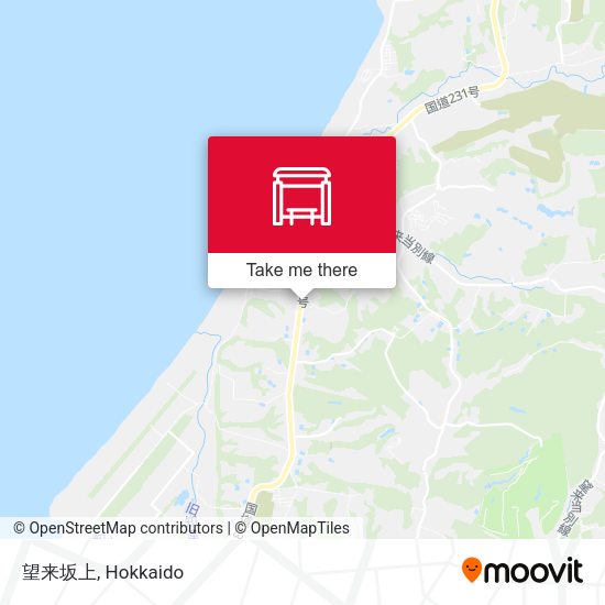 望来坂上 map