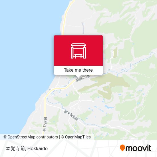 本覚寺前 map
