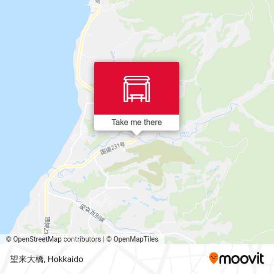 望来大橋 map