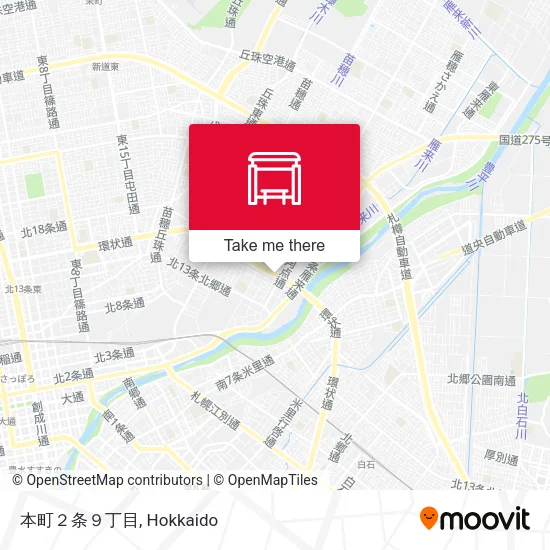 本町２条９丁目 map