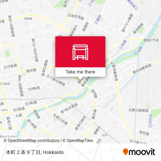 本町２条９丁目 map