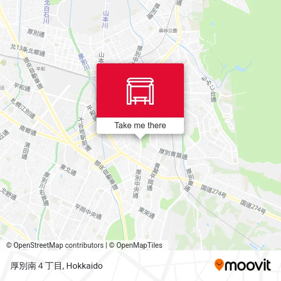 厚別南４丁目 map