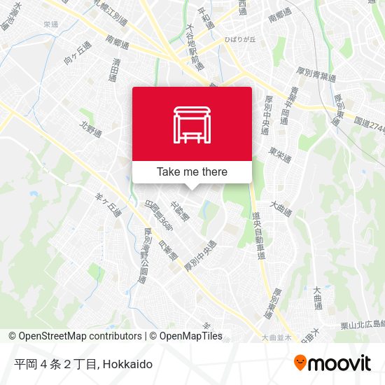 平岡４条２丁目 map