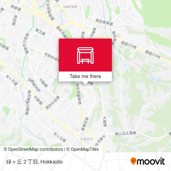 緑ヶ丘２丁目 map