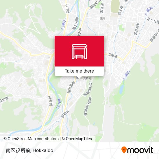 南区役所前 map