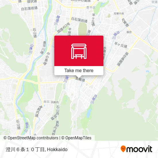 澄川６条１０丁目 map