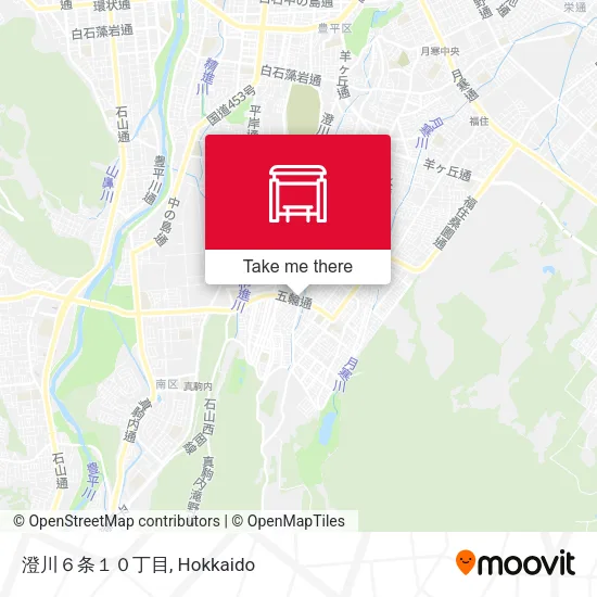 澄川６条１０丁目 map