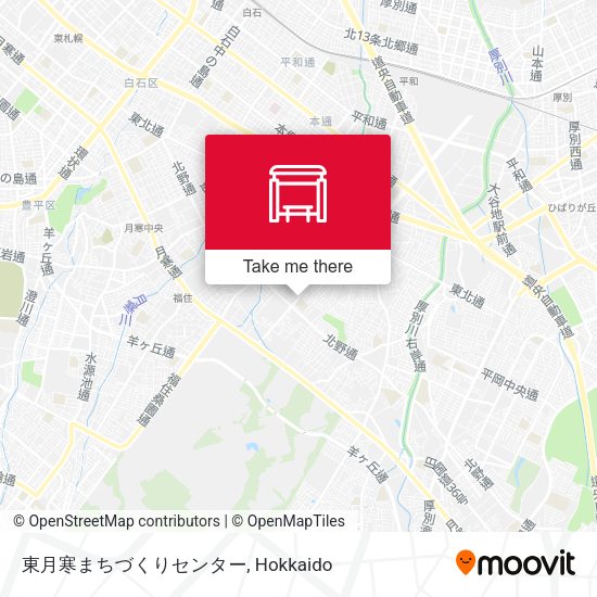 東月寒まちづくりセンター map