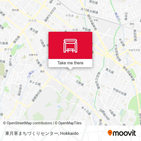 東月寒まちづくりセンター map