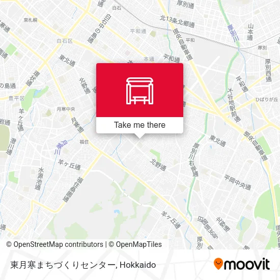 東月寒まちづくりセンター map