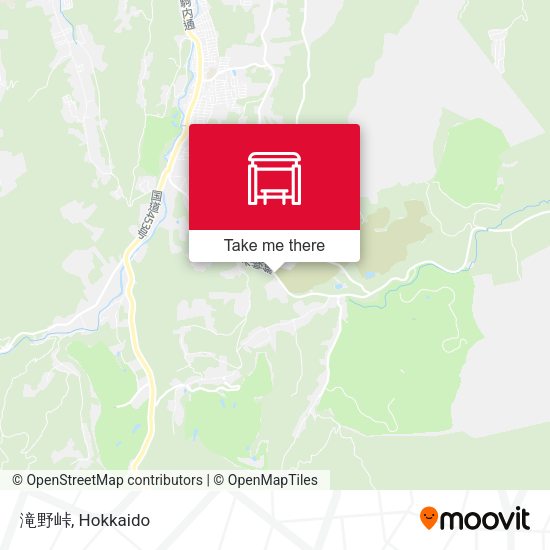 滝野峠 map