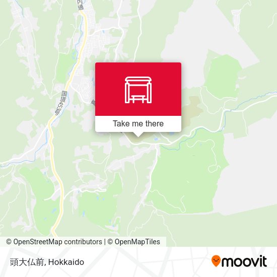 頭大仏前 map