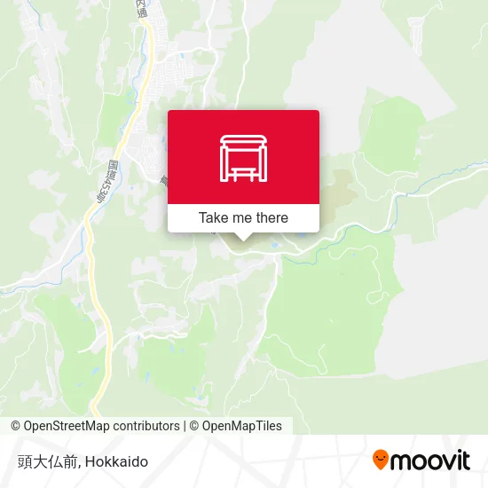 頭大仏前 map