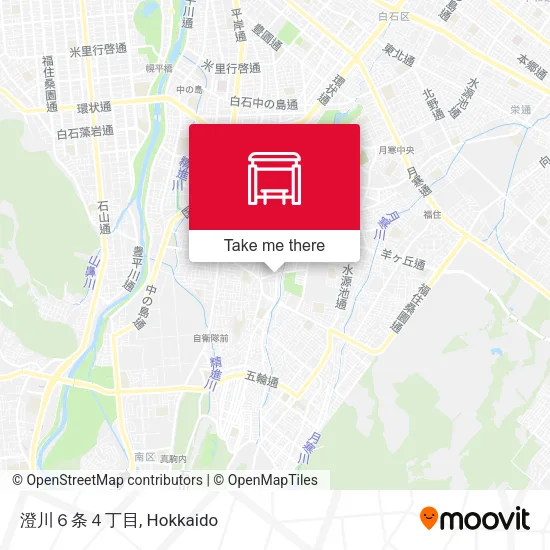 澄川６条４丁目 map