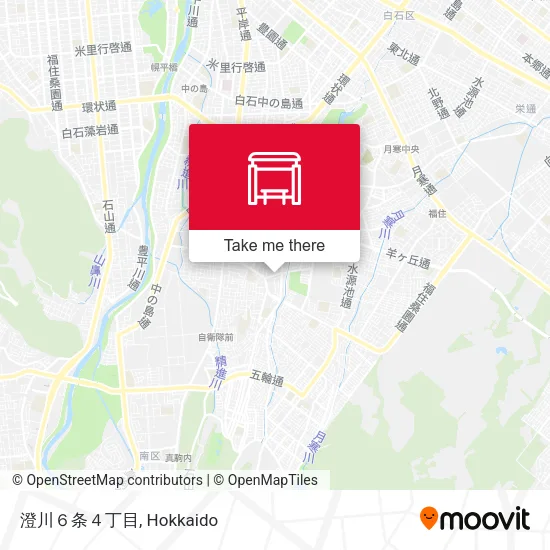 澄川６条４丁目 map