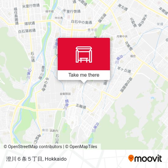 澄川６条５丁目 map