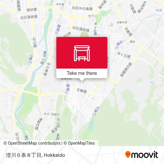 澄川６条８丁目 map