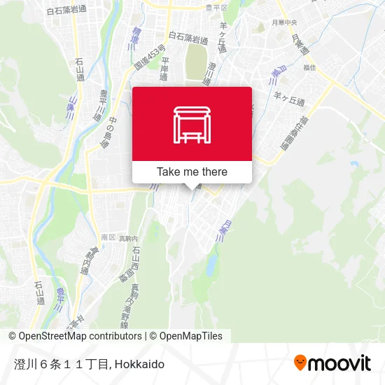 澄川６条１１丁目 map