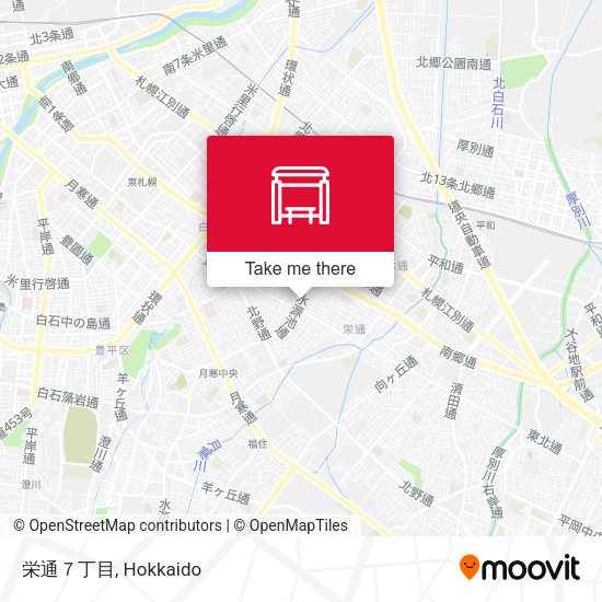栄通７丁目 map