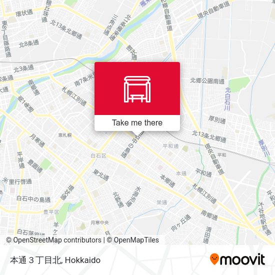 本通３丁目北 map