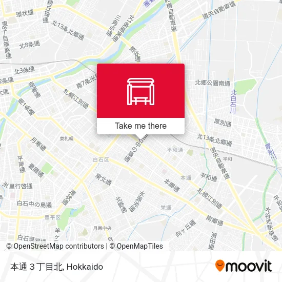 本通３丁目北 map