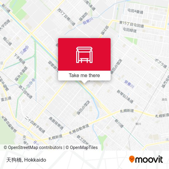 天狗橋 map