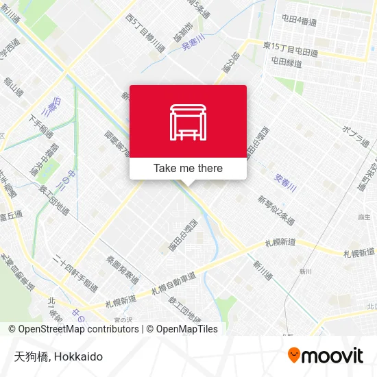 天狗橋 map