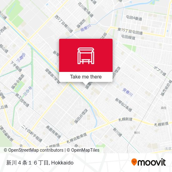 新川４条１６丁目 map