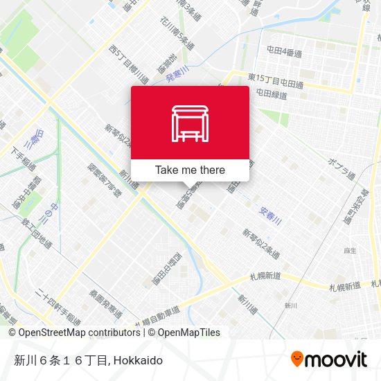 新川６条１６丁目 map