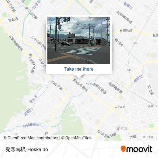 発寒南駅 map