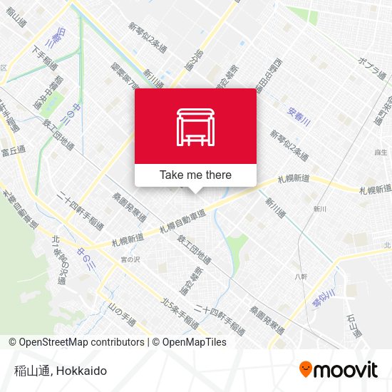 稲山通 map