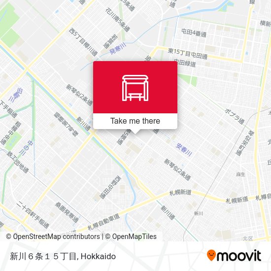 新川６条１５丁目 map