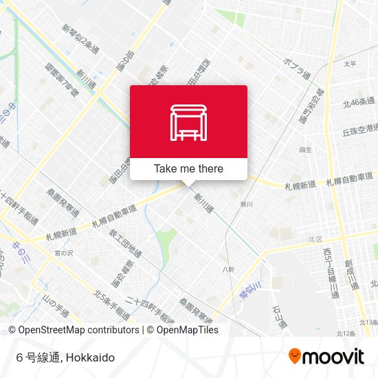 ６号線通 map