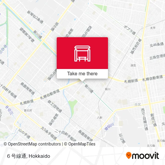 ６号線通 map